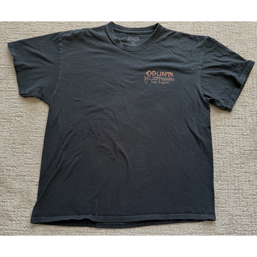 Counts Kustoms of Las Vegas Black XL T-Shirt Cool Automotive Graphic T-Shirt GUC